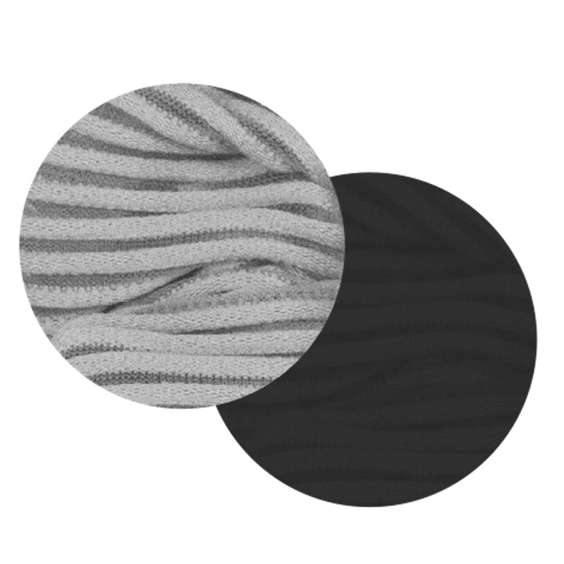 Extra Hold Sprunchie Duo - Grey & Black