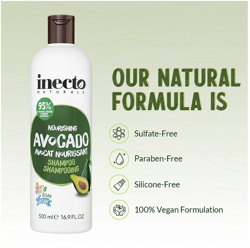 Nourishing Avocado Shampoo for Damaged Hair