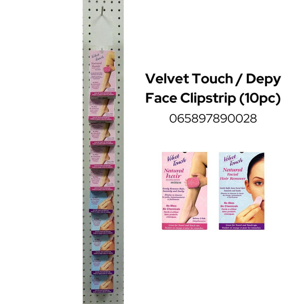 Velvet Touch /Depy Face Mixed Clipstrip (10pc)