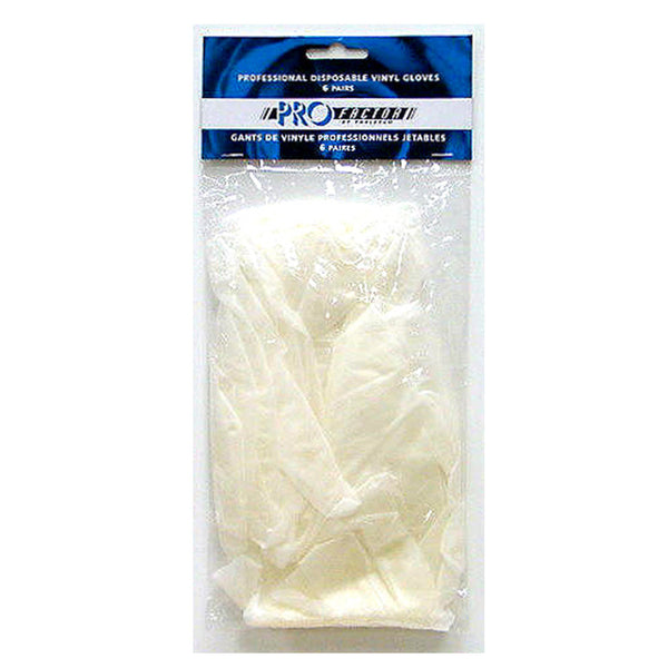 Profactor Vinyl Gloves (6pk) - Medium Size