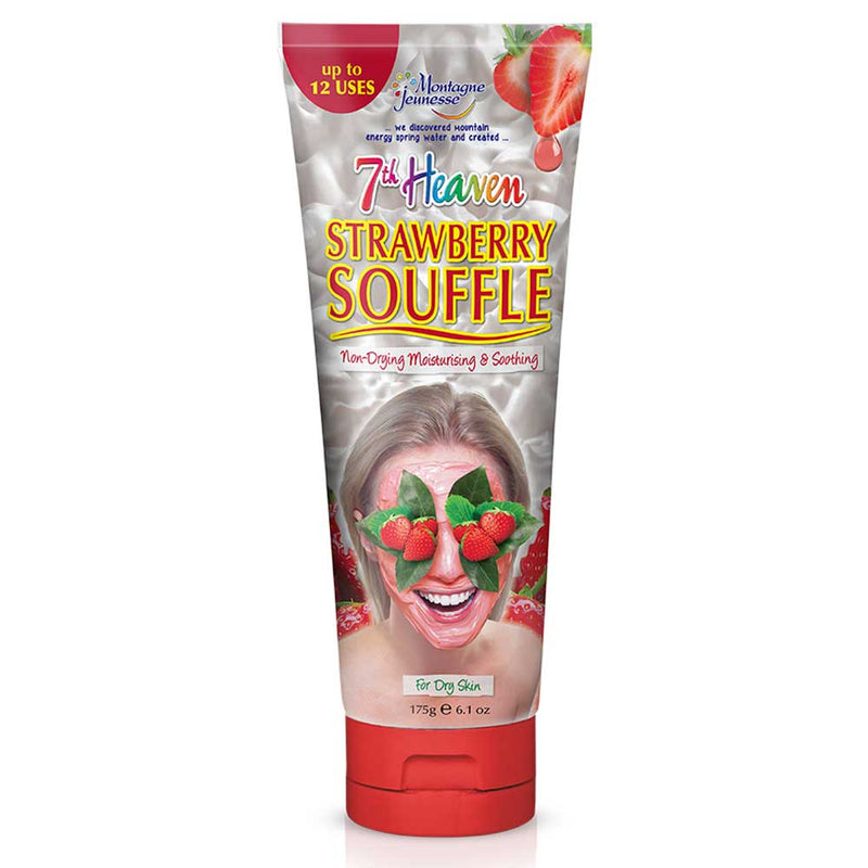 7th Heaven Strawberry Souffle Face Mask Skincare (175g Tube)