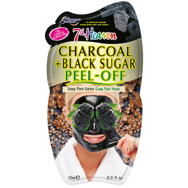 7th Heaven Charcoal & Black Sugar Peel Off Mask
