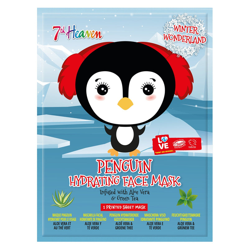 7th Heaven Winter Wonderland - Masque en feuille de pingouin