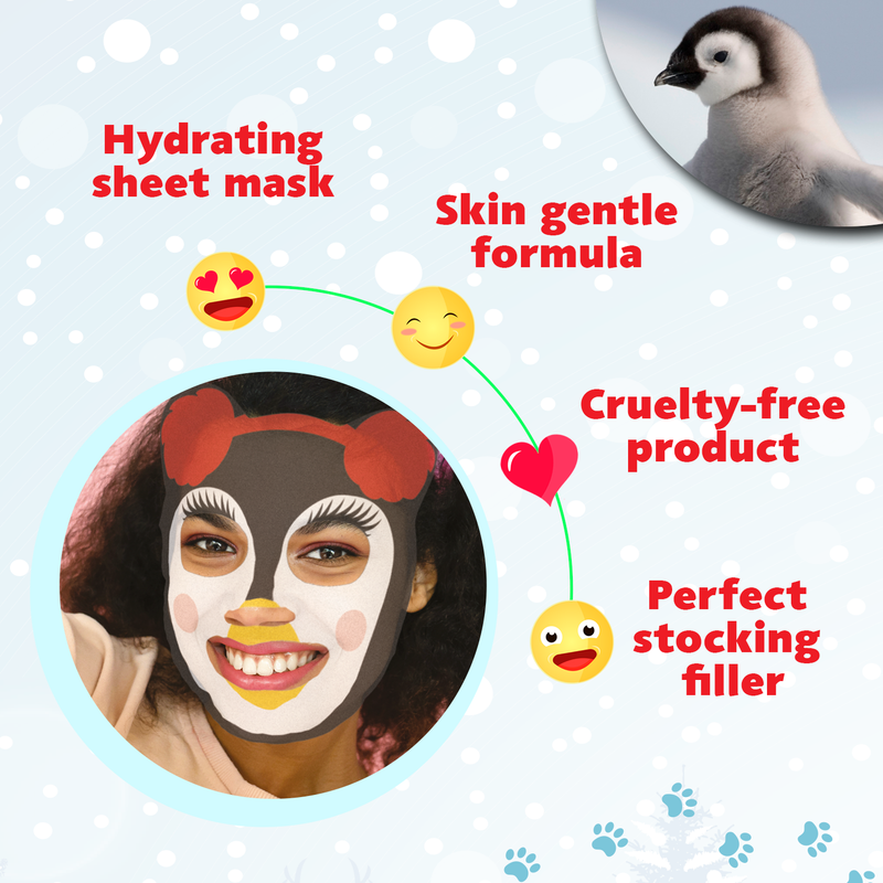 7th Heaven Winter Wonderland - Masque en feuille de pingouin