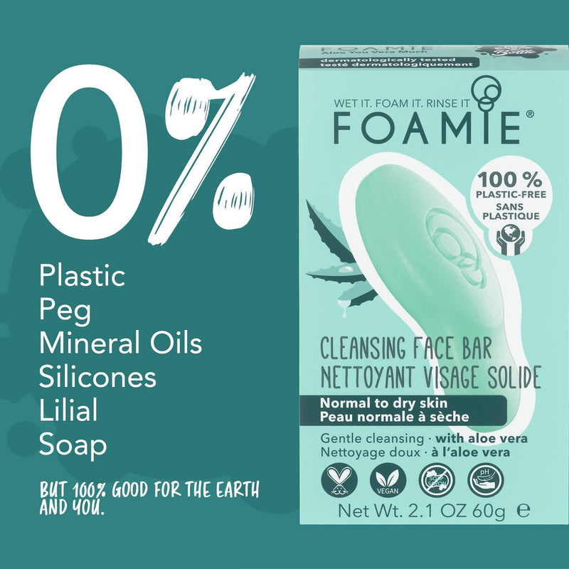 Face Cleansing Bar - Aloe for Normal to Dry Skin
