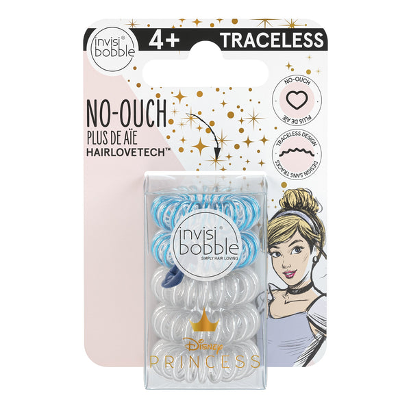 Invisibobble Disney Princess Collection Cinderella Traceless Hair Spiral - Limited Edition