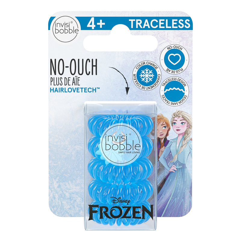 Invisibobble Disney Frozen Collection Elsa Traceless Hair Spirals - Limited Edition