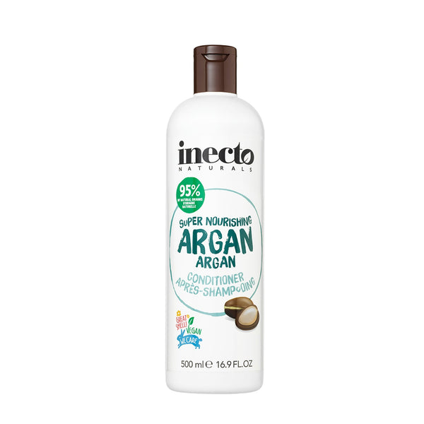 Inecto Naturals Marvellous Argan Hair Conditioner Super Shine Dull Damaged Hair