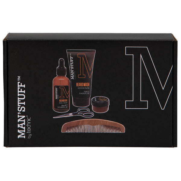 Man'Stuff Tidy Whiskers Gift Set by Badgequo