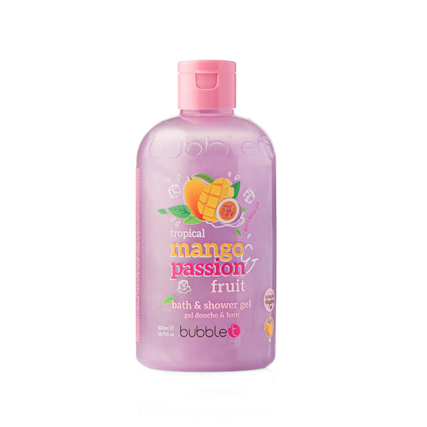 Bubble T Mango & Passion Fruit Bath Smoothie Shower Gel (500mL)