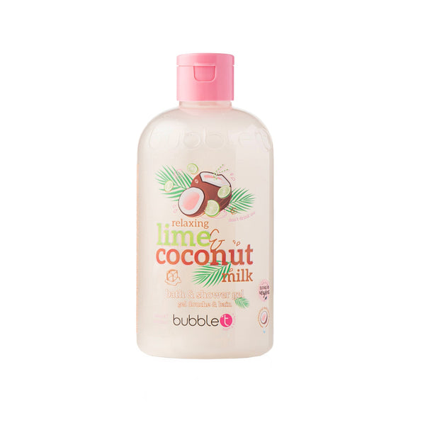 Gel douche Bubble T Coconut & Lime Bath Smoothie (500mL) (B)