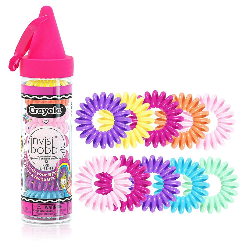Invisibobble Crayola KIDS Limited Edition Collection (10pc)
