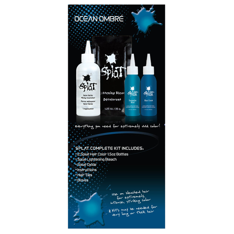 Splat At Home Hair Dye Ombre Kit Complet - Océan
