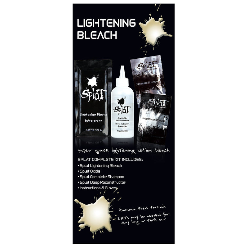 Complete At Home Hair Lightening Bleach Kit