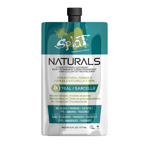 Splat Naturals Semi Permanent Hair Color Teal (177mL)
