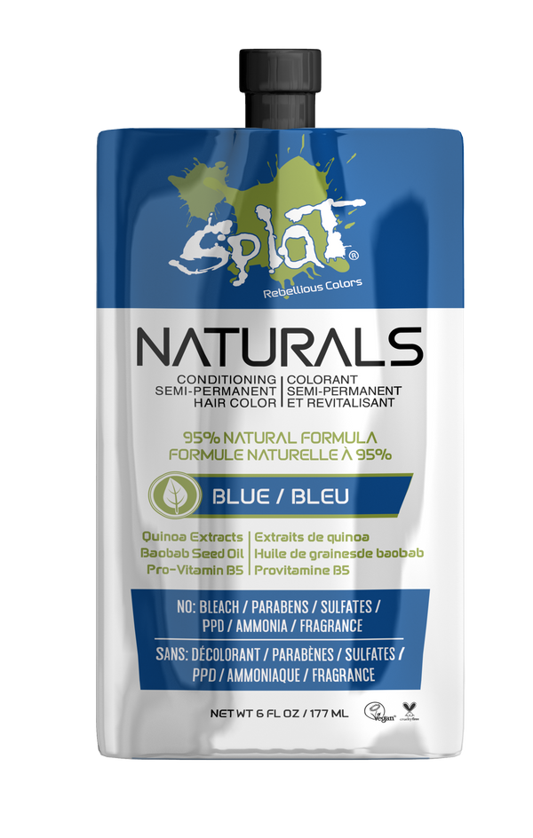 Splat Naturals Semi Permanent Hair Color Blue (177mL)