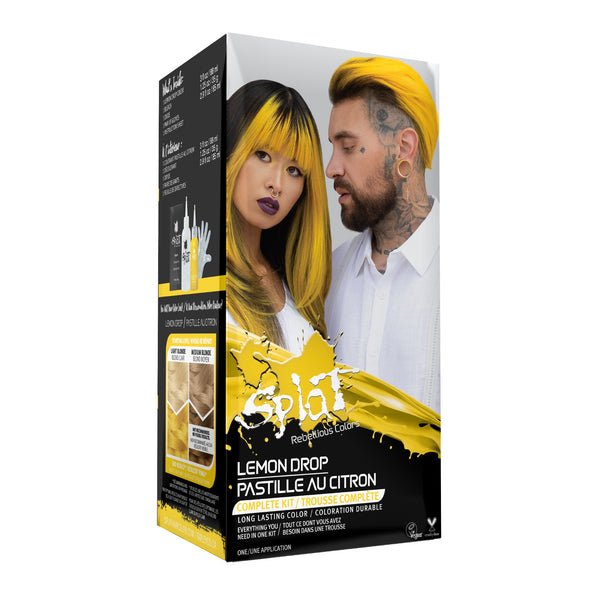 Semi-Permanent Complete at Home Hair Color Kit - Lemon Drop