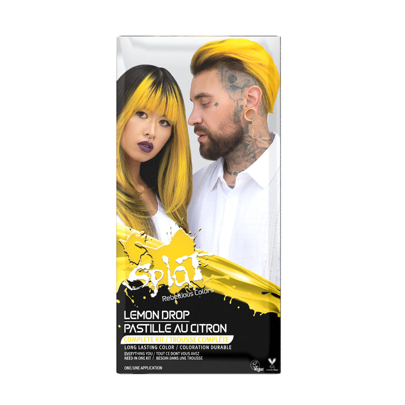 Semi-Permanent Complete at Home Hair Color Kit - Lemon Drop