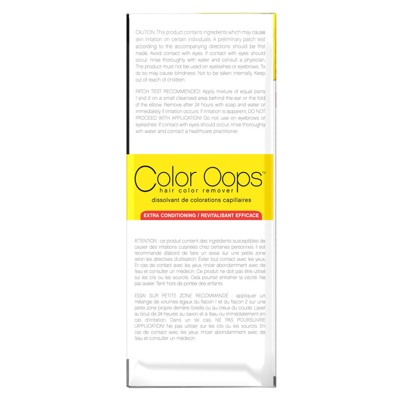 Color Oops Color Remover Extra Conditioning Hair Color Remover