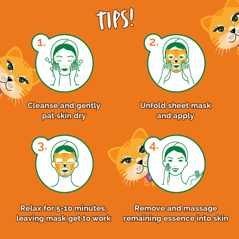 7th Heaven Face Food Animal - Kitten Sheet Mask Skincare