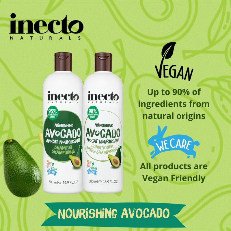 Inecto Naturals Nourishing Avocado Shampoo (500mL)