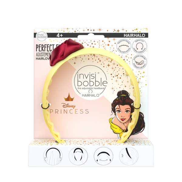 Invisibobble Disney Princess Collection Belle Hairhalo Hairband - Limited Edition