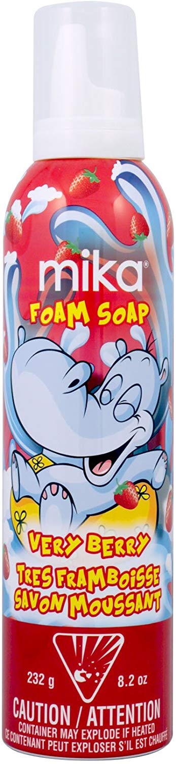 Mika Foam Soap Spray -Very Berry (232g)