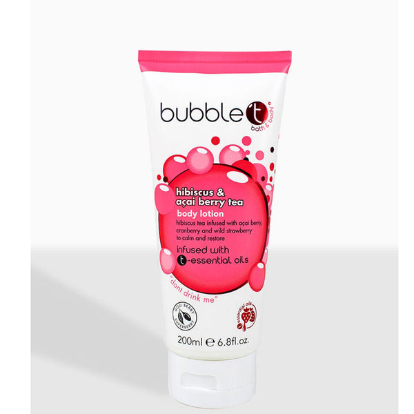 **NB**  Bubble T Body Lotion - Hibiscus & Acai Berry (200mL)