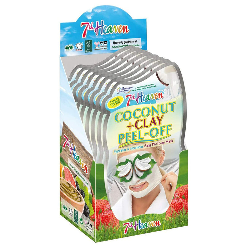 Coconut & Clay Peel-Off Face Mask