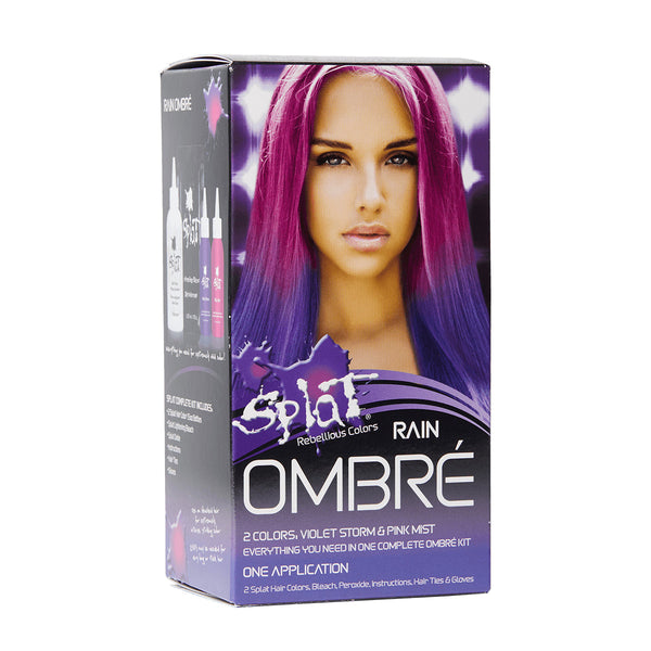 Splat At Home Hair Dye Ombre Complete Kit - Rain