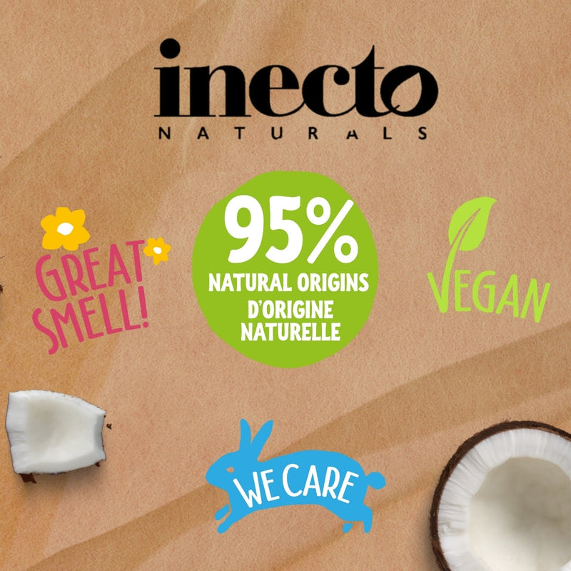 Inecto Naturals Coconut Bath & Shower Cream (250mL)