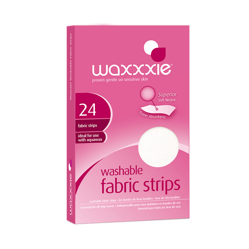Waxxxie Washable Fabric Strips For Hair Removal